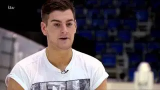 Matt Is Nervous About Dropping Brianne During The Performance - Dancing On Ice