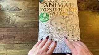 Adult Coloring - Animal Wonderland Special  Flip through