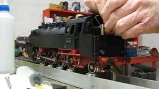 Aster BR86 live steam bench test