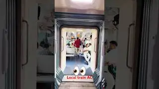 Local train Sealdah to Ranaghat | #shortsfeed #travel #train