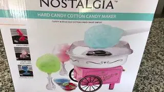 Nostalgia Cotton Candy Maker