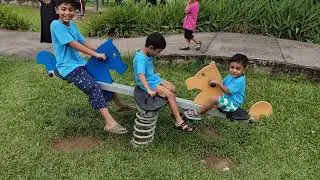 বারিধারা পার্কে বাচ্চাদের নিয়ে গুঁড়াগুরির কিছু  মুহুর্ত shayan ayan & yeana's mom