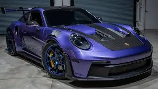 (RARE) PTS Viola Purple Metallic 992 Porsche GT3 RS Weissach!