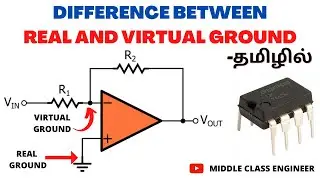 What is Virtual Ground? | Difference Between Real Ground & Virtual Ground | Middle Class Engineer |
