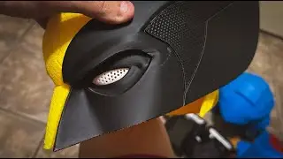 Wolverine&rsquo;s Helmet - Timelapse Creality K2 Plus 3D Printer