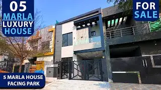 5 Marla Facing Park Modern House || Nm Associates || Luxury House