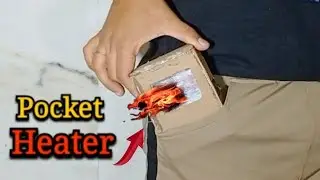 How to make pocket heater || Pocket heater जो किसी को नहीं दिखेगा || samar experiment