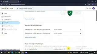 How To Enable 2 Step Verification in Gmail
