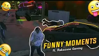 Marlega GTA 5 funny moments Ft @RakaZoneGaming