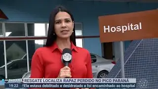 Pico Paraná: saltou de cachoeira de 30m para sobreviver 