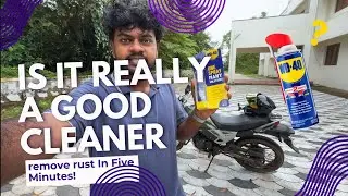 How To Use WD-40 For Cleaning Bike | Malayalam Tips And Tricks | എളുപ്പത്തിൽ Rust കളയുമോ ?