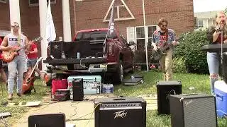Long Way To The Top- AC/DC,-cover band, Cincinnati, OHIO, Triangle Fraternity Pregame Tailgate