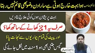 Hawa Kharij Hone Ka ilaj | Pait Ki Gas Ka | Pait Ki Hawa Ka | Pait Mein Gas Ka ilaj Dr Sharafat Ali