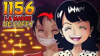 *HISTÓRICO, ¡SE REVELA LA MADRE DE LUFFY!* GARP VS ROGER - ONE PIECE #1156 - Análisis y Review