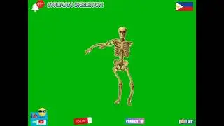 Realistic Human Skeleton Green Screen | Full Body Animation for Video Editing