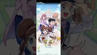 Pok&eacute;mon Masters EX Pasio Academy Title Screen (Rosa JP voice)