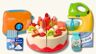 Create and Learn with Toy Kitchen Cooking | Preschool Toddler Learning Video