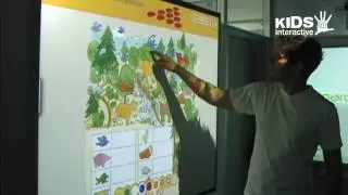 Interactive learning content for interactive whiteboards in primary schools