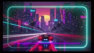 Midnight Neon Drive - Nostalgic Synthwave Mix