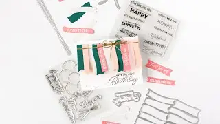 How To Create A Simple Banner Birthday Card