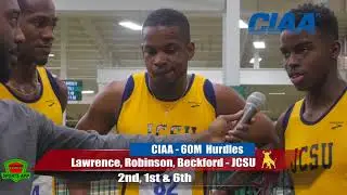 JCSU Dominates 60 Meter Hurdles at CIAA Indoor Track & Field Championships