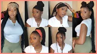 9 WAYS TO STYLE LONG TWISTS & BOX BRAIDS