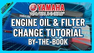 Инструкция по замене моторного масла и фильтра на гидроциклах Yamaha WaveRunner 1.8L FX GP FZ SVH...