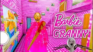 Granny Game Horror Escape Gameplay | Barbie Granny Ep77 #granny