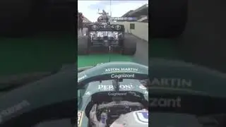 Sebastian Vettel and his  engineer jokes about touching  Hamilton in park farme Brazil 2021