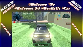 Extreme 3D Realistic car Jeep Vehicle Demo with E3DRC City for Android Pc and Web Game