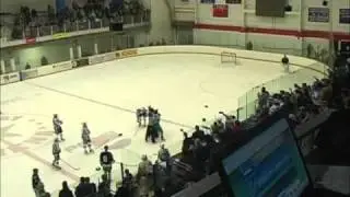 Scott Burns rabbit punches Will LaPorte of Rome 1-8-11.wmv