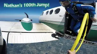 Hula Hoop Skydive | Nathan's 100th | Skydive Tecumseh
