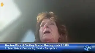 MWSD 7/3/25 - Montara Water & Sanitary District Meeting - July 3, 2025