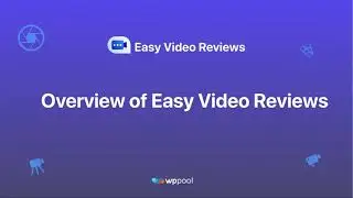 Overview video of Easy Video review | WordPress Video Review Plugin | Video Testimonial Plugin