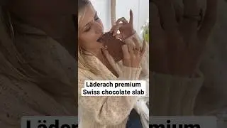 The best Swiss chocolate in the world! I love L&auml;derach&rsquo;s milk chocolate with caramelized hazelnuts!