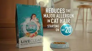 See How Purina ONE LiveClear Cat Food Helps Reduce Cat Allergens