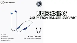 UNBOXING AUDIO-TECHNICA ATH-CLR100BT (INDONESIA) - Ams Vlog