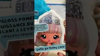 [ASMR] yummiland Callie birthday cake 🎂 #asmr #unboxing #yummy #land #lipstick #cute #viralshorts