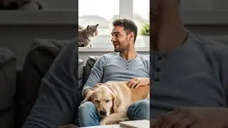 Funny: He Loves the Dog More - Relationship Joke | #animalhumor #viralshorts