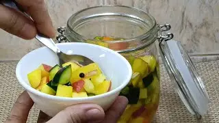 SIMPLE, EASY AND TASTY! HOW TO MAKE FRUIT AND VEGETABLE ATCHARA/PICKLES!