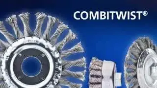 Desbarbado, limpieza y eliminación de óxido con cardas COMBITWIST de PFERD