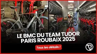 LE BMC DU TEAM TUDOR - PARIS ROUBAIX 2025 !