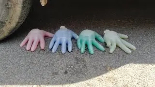 car vs all soft and crunchy things