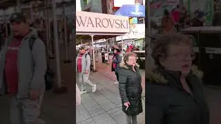 Freitreppe am Times Square