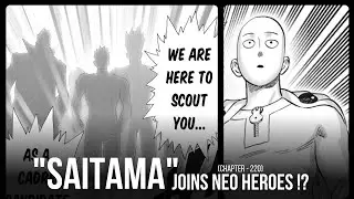 GENOS VS BLUE - Can Genos really defeat Strongest Neo Hero Blue !? | ONE PUNCH MAN 220