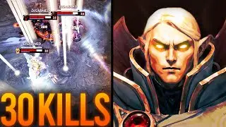 30 KILLS GAME!! Invoker's PERFECT Cataclysm Combo vs SF Mid | Dota 2 Invoker