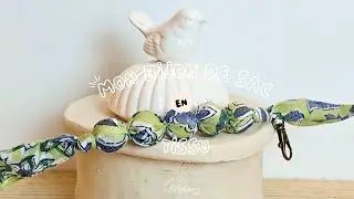 Coudre un Bijou de Sac en Tissu &ndash; Tuto Couture D&eacute;butant (Facile & Upcycling)