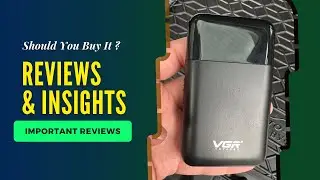 the VGR V-390 Beard Trimmer | Key Insights