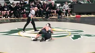 2026 Luke Manieri wrestling Montville Quad vs. Rhode Island - 1/10/2026 