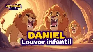 Daniel na Cova dos Leões para Crianças | Música cristã infantil | Louvor da Bíblia